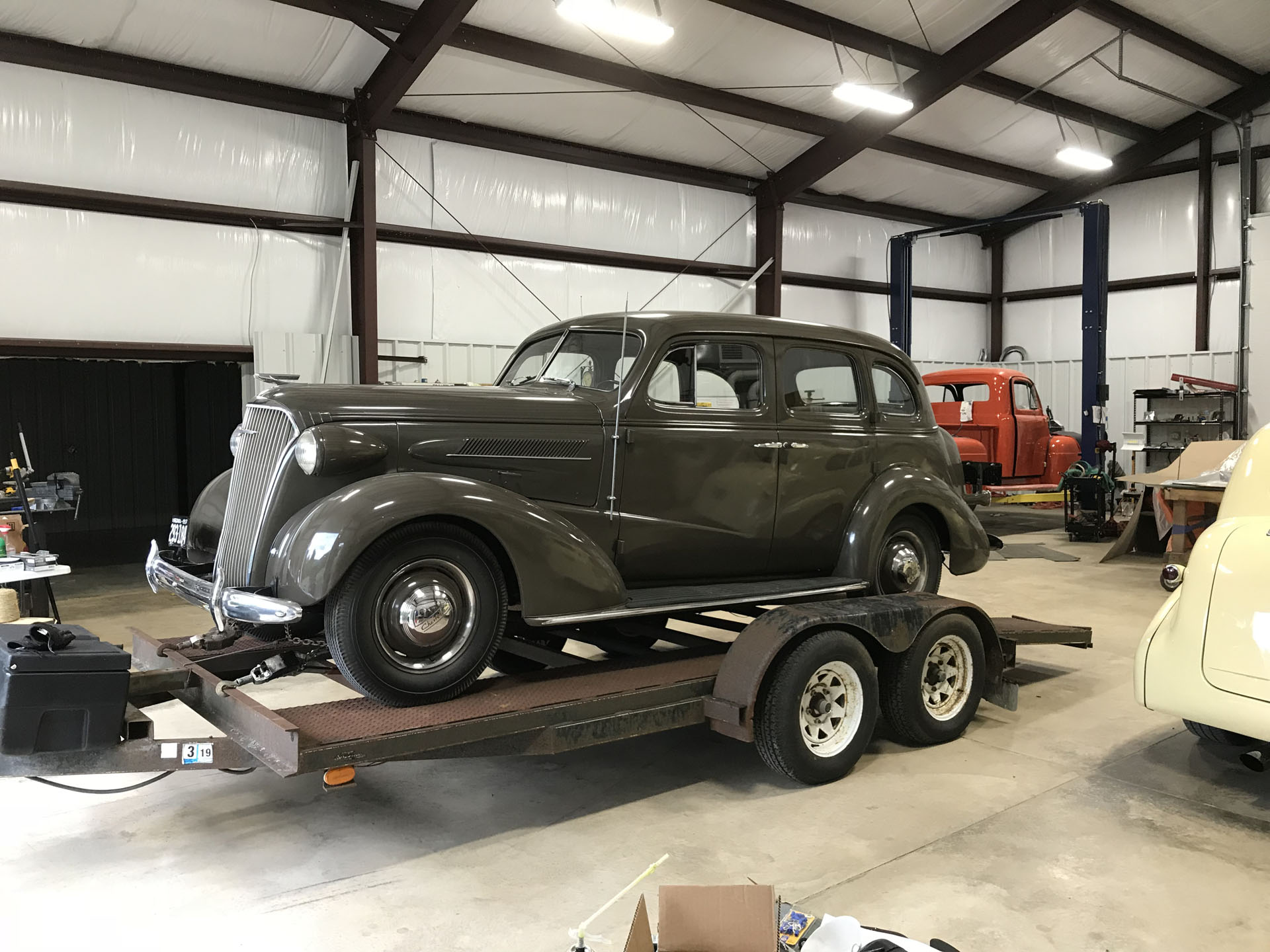 1937 Chevy Sedan - A n D Hot Rod