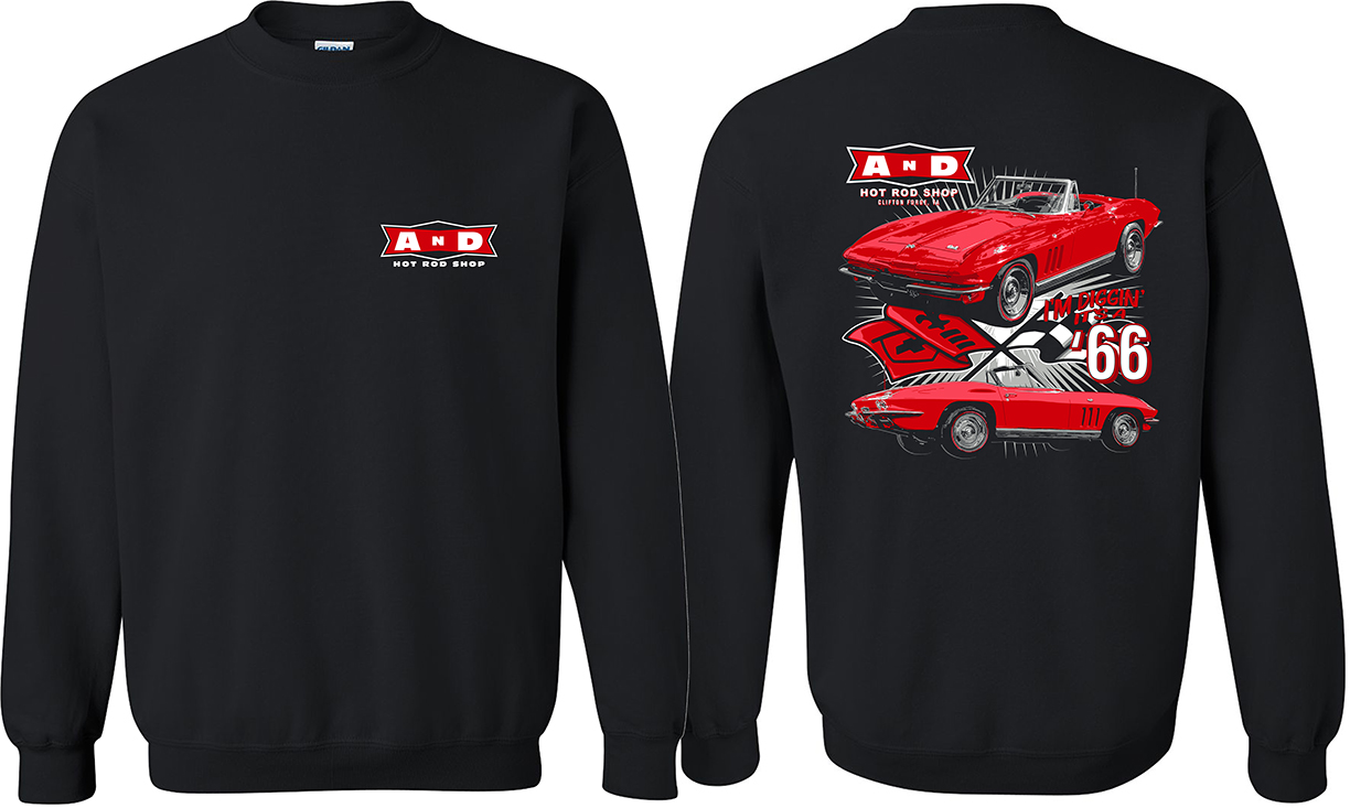 Corvette Sweatshirt Black